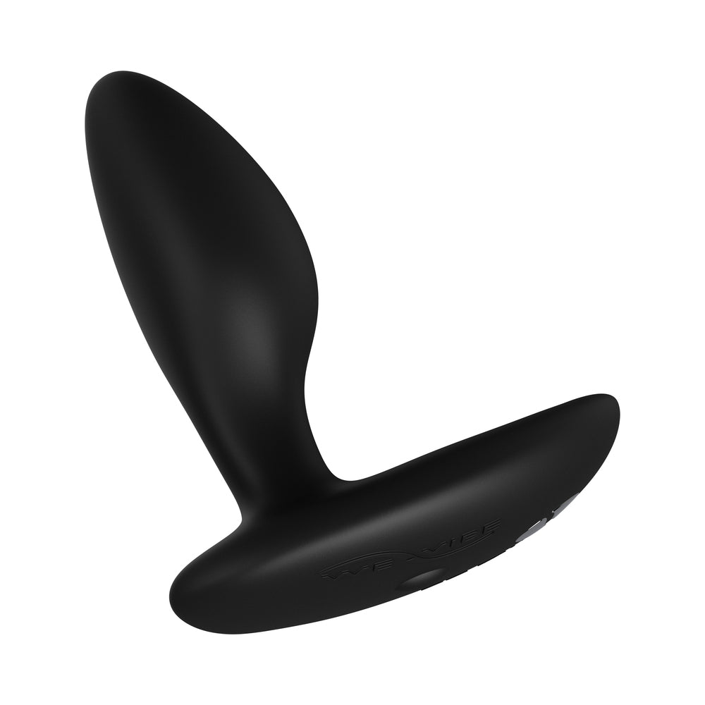 We-Vibe Ditto+ Rechargeable Remote-Controlled Silicone Vibrating Anal Plug Satin Black - Fantasies Boutique