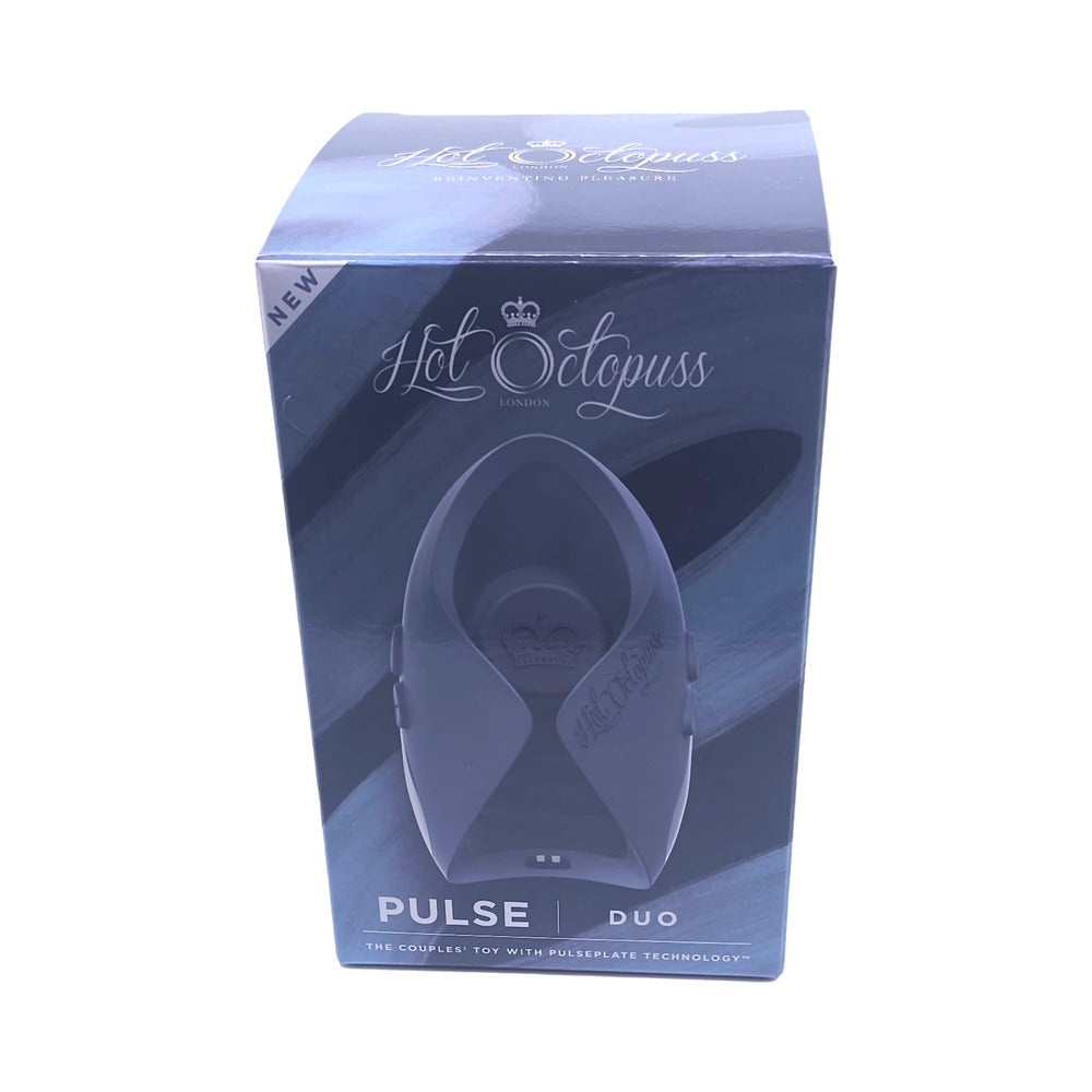Hot Octopuss Pulse Duo Rechargeable Remote Control Vibrating Stroker Blue