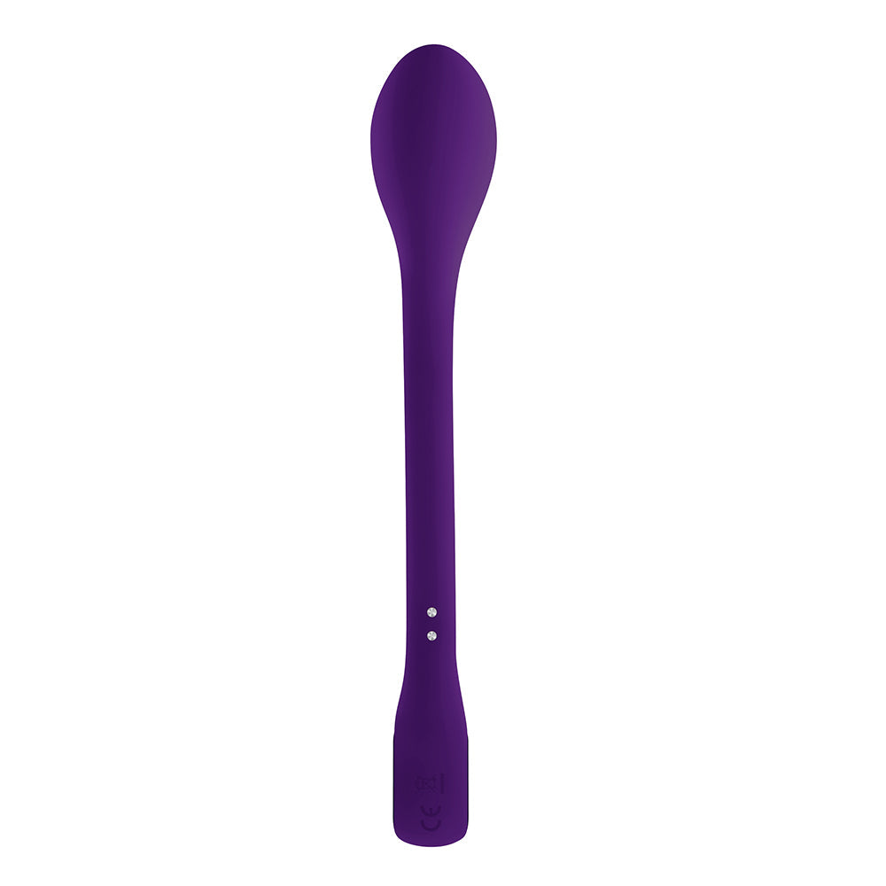 Playboy Spot On Rechargeable Posable Silicone G-Spot Vibrator Acai - Fantasies Boutique