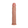 RealRock Extra Long 14 in. Dildo Tan - Fantasies Boutique