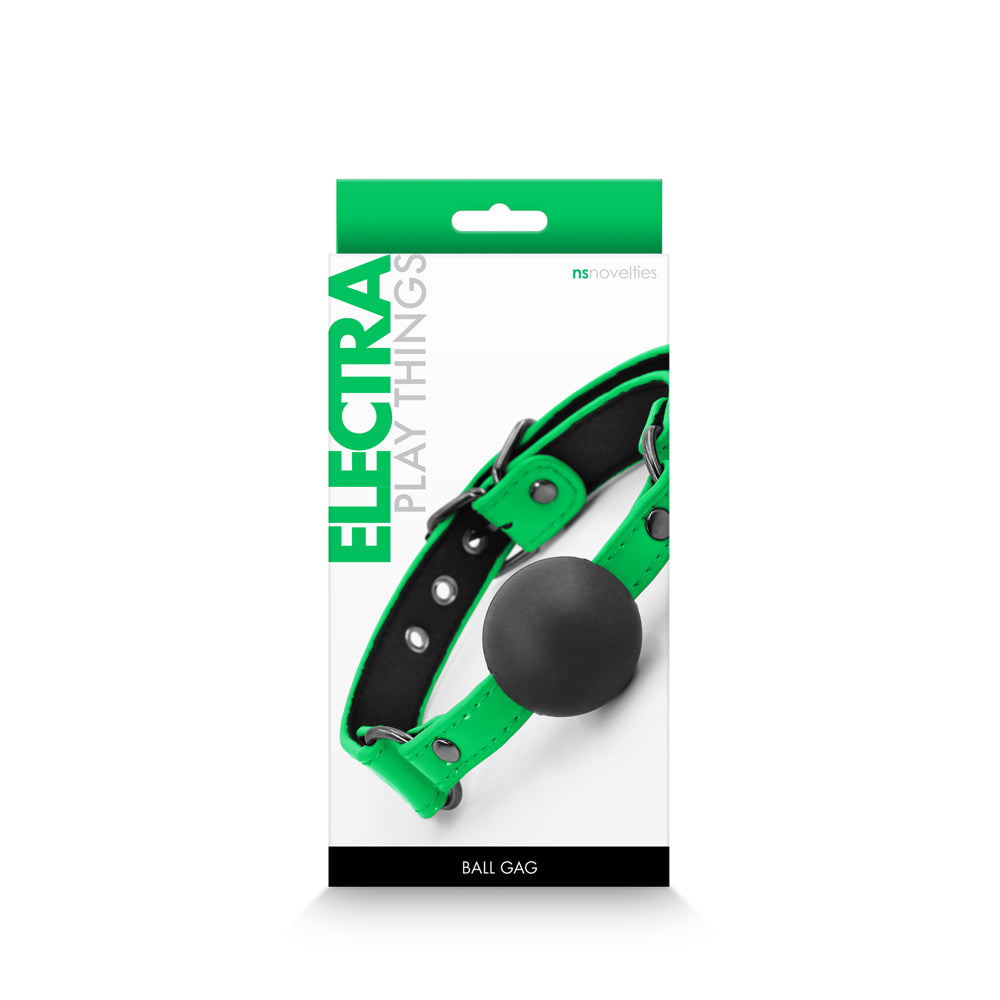 Electra Ball Gag Green - Fantasies Boutique