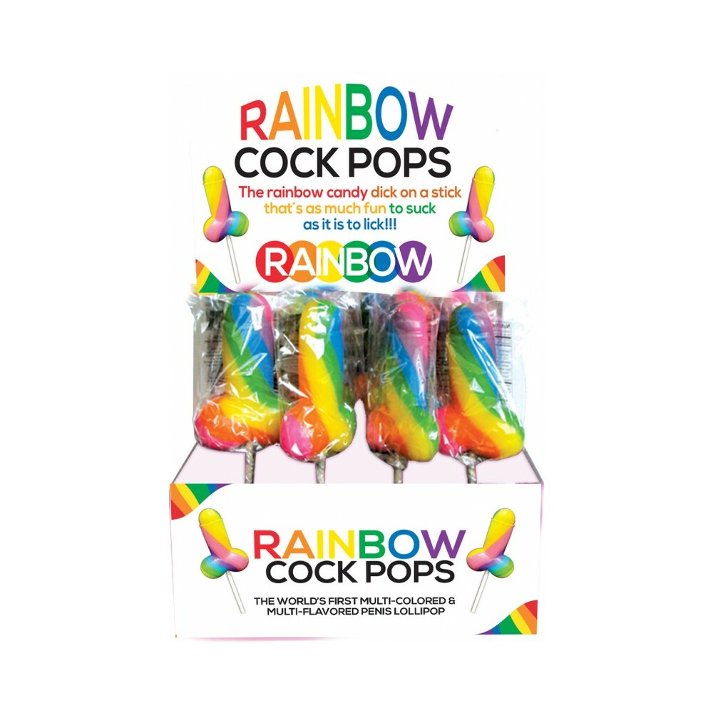 Rainbow Cock-Pops (Display) - Fantasies Boutique