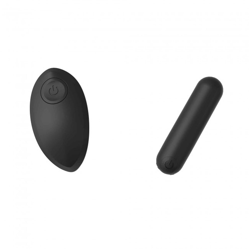 Love to Love Secret Panty 2 Rechargeable Vibrating Panty Set With Remote Black Onyx (box) - Fantasies Boutique