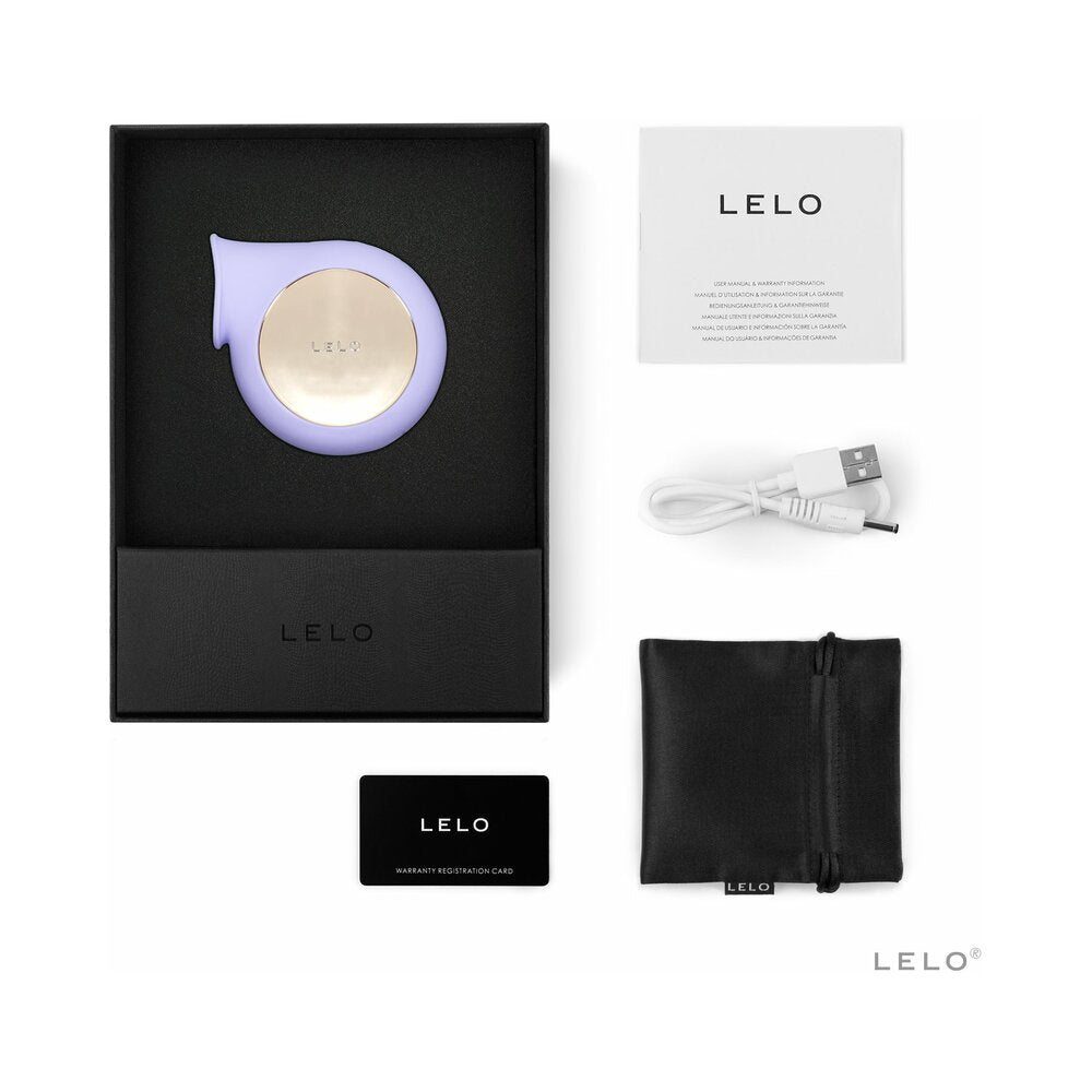 LELO SILA Rechargeable Sonic Clitoral Stimulator Lilac - Fantasies Boutique
