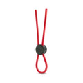 Stay Hard Silicone Loop Lasso/Bolo Cockring Red - Fantasies Boutique