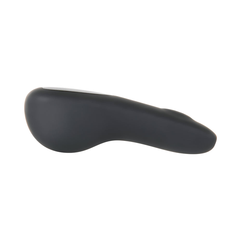 Evolved Plug & Play Rechargeable Remote-Controlled Vibrating Silicone Anal Plug Black - Fantasies Boutique