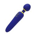 ROMP Flip Rechargeable Silicone Wand Massager Blue - Fantasies Boutique