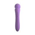 Fantasy For Her Duo Wand Massage-Her Rechargeable Silicone Dual-Ended Vibrator Purple - Fantasies Boutique