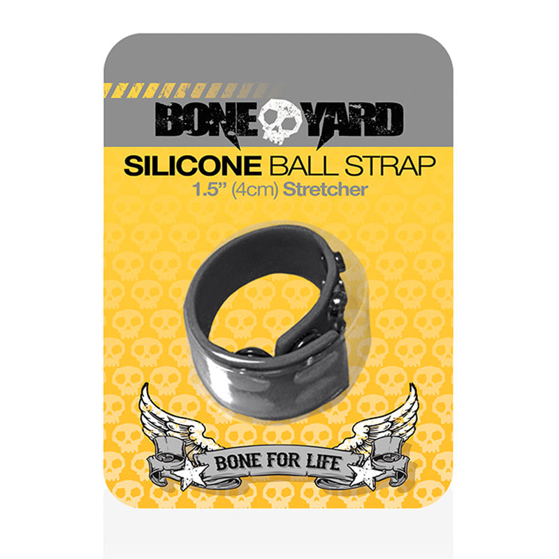 Boneyard Ball Strap Black - Fantasies Boutique