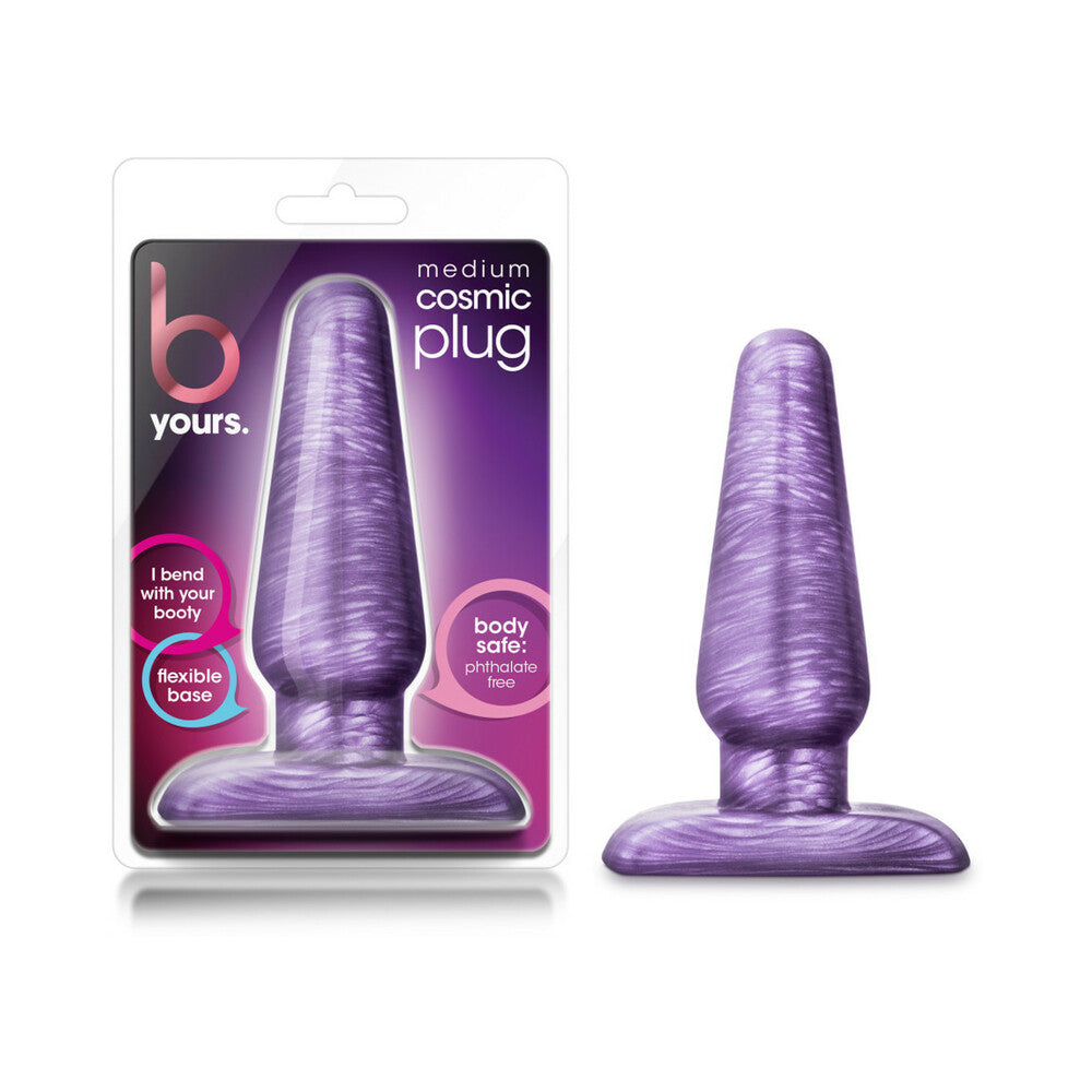 Blush B Yours Cosmic Plug Medium Purple - Fantasies Boutique