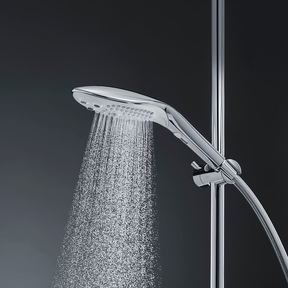 Womanizer Wave Shower Head Masturbator Chrome - Fantasies Boutique