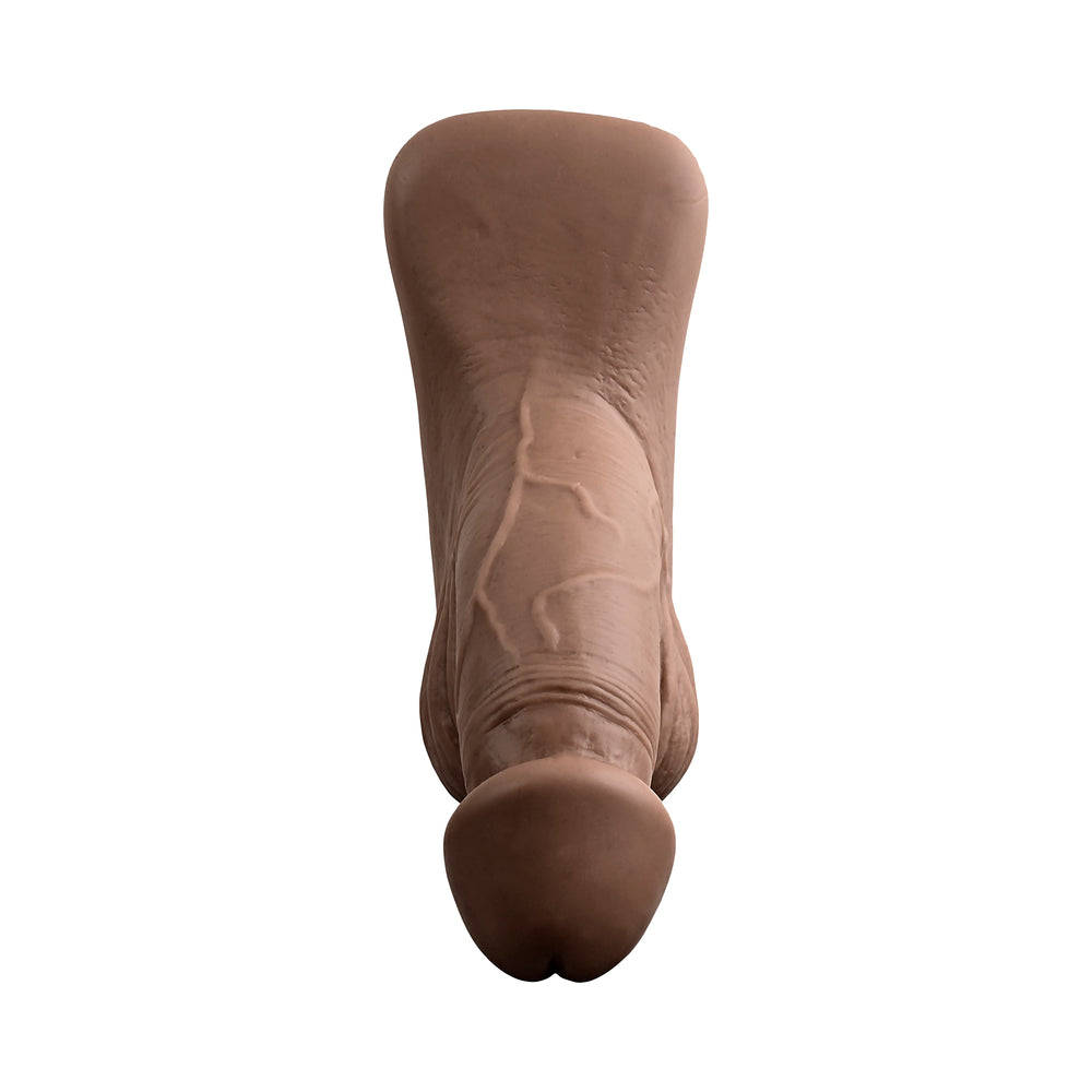 Gender X 4 in. Silicone Packer Dark - Fantasies Boutique