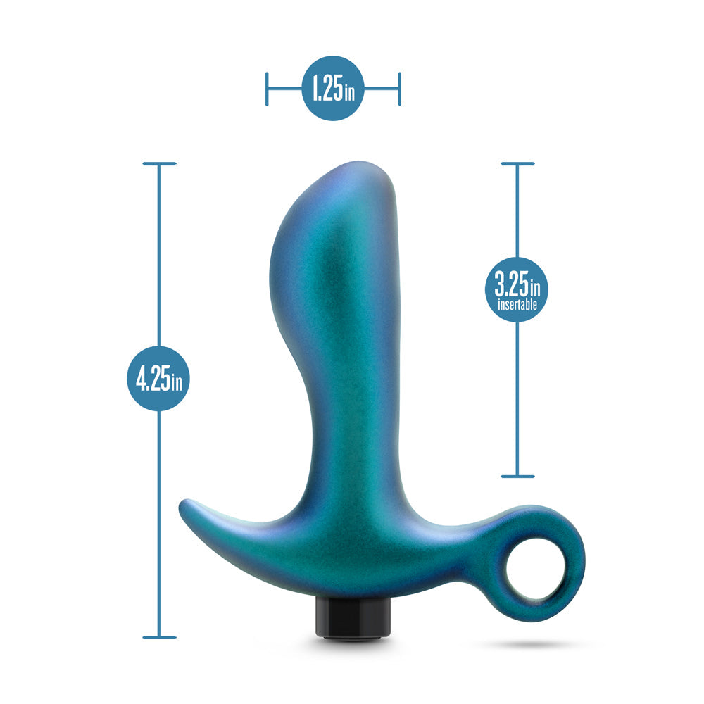 Anal Adventures Matrix Teleportation Plug Lunar Blue - Fantasies Boutique