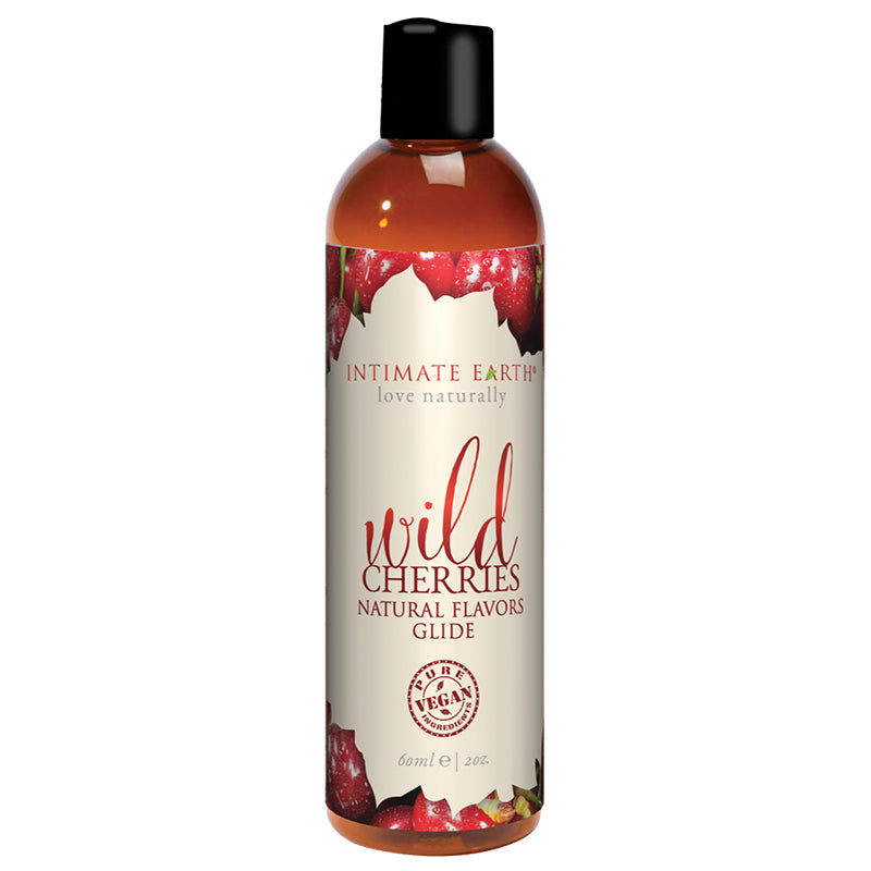 Intimate Earth Wild Cherries Pleasure Glide 60 ml/2 oz - Fantasies Boutique