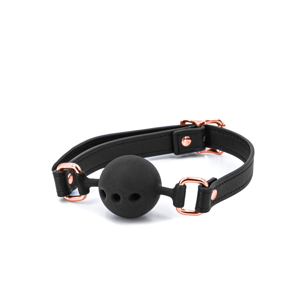 Bondage Couture Ball Gag Black - Fantasies Boutique