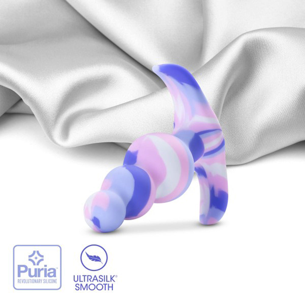 Blush Avant Twilight Silicone Anal Plug Blue - Fantasies Boutique