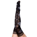 Kixies Kimmie Argyle Thigh-High Size A - Fantasies Boutique