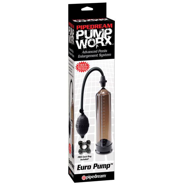 Pump Worx Euro Pump Black - Fantasies Boutique