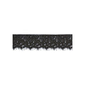 Ouch! Black & White Lace Mask With Elastic Straps Blindfold Black
