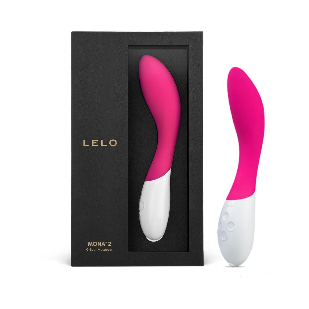 LELO MONA 2 Rechargeable G-Spot Vibrator Cerise - Fantasies Boutique