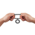 Shaft Model D: Double C-Ring Grey Size 3