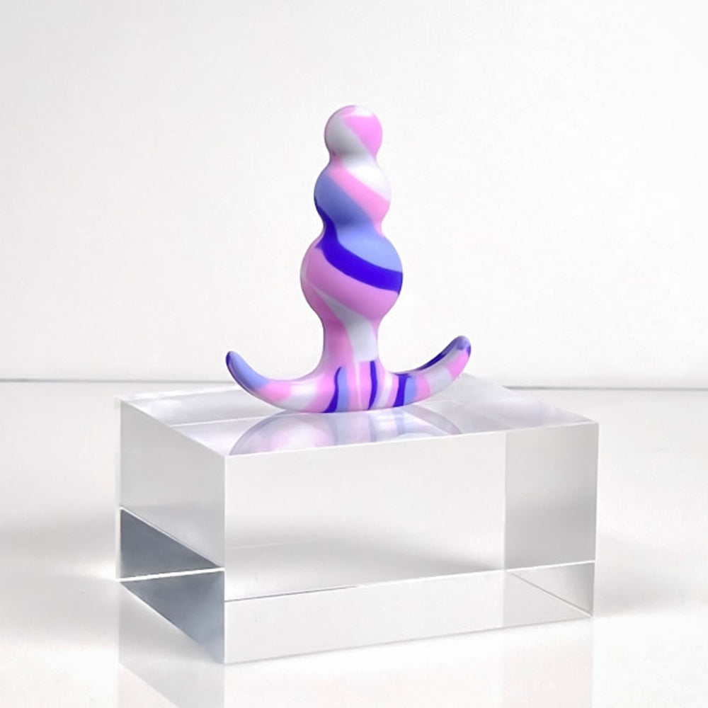 Blush Avant Twilight Silicone Anal Plug Blue - Fantasies Boutique