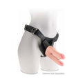 King Cock Plus Triple Density Double Penetrator 9.5 in. Realistic Dildo Beige - Fantasies Boutique