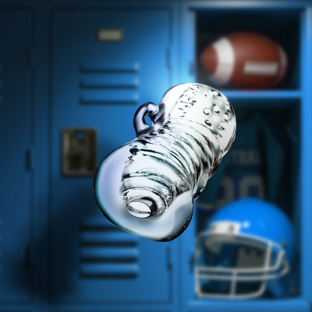 RIZE! Squeezy Ergonomic Stroker Clear - Fantasies Boutique