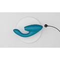 Womanizer Duo 2 Rechargeable Dual Stimulation Pleasure Air and G-Spot Vibrator Petrol - Fantasies Boutique