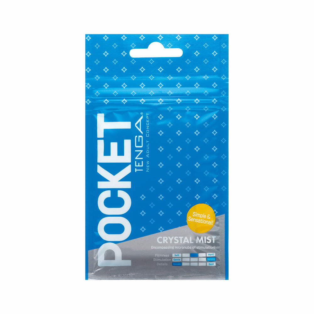 Tenga Pocket Maturbastor Sleeve Crystal Mist - Fantasies Boutique
