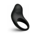 BANG! Vibrating Silicone Cock Ring Black