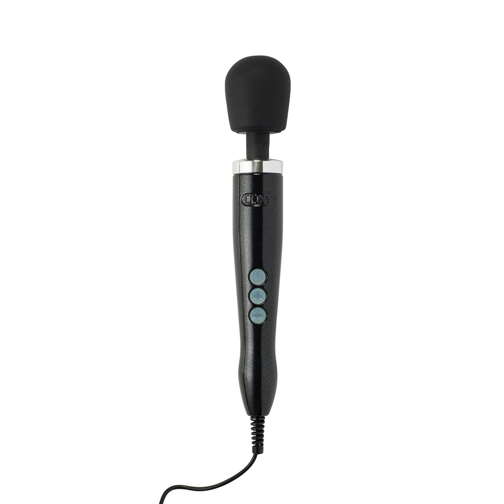 Doxy Die Cast Wand Vibrator Black - Fantasies Boutique