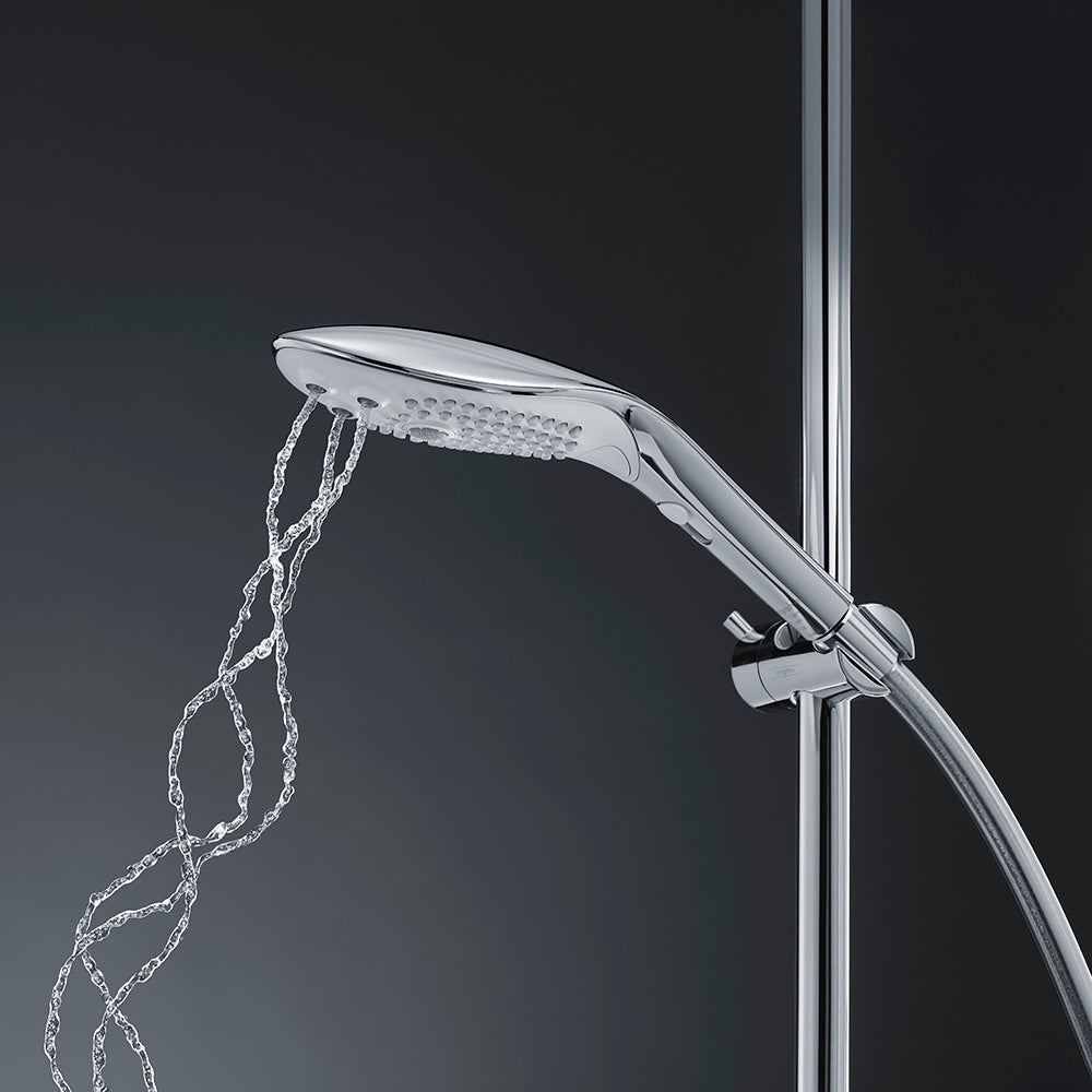 Womanizer Wave Shower Head Masturbator Chrome - Fantasies Boutique