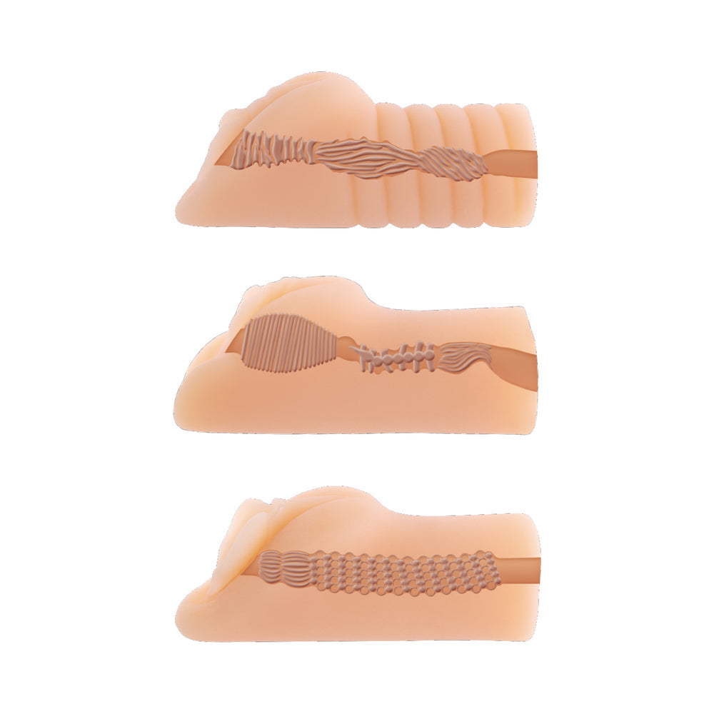 Always Horny Masturbators 3-Pack Pocket Size Strokers - Fantasies Boutique