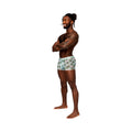 Male Power Sheer Prints Seamless Sheer Short Flamingo M - Fantasies Boutique