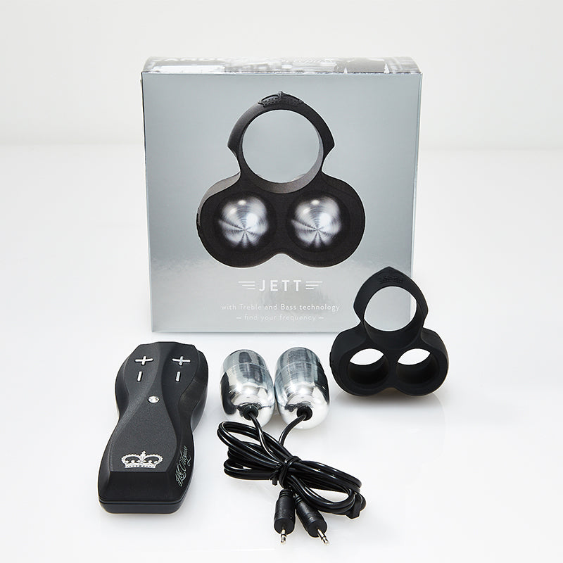 Hot Octopuss Jett Remote-Controlled Penis Vibrator Black - Fantasies Boutique