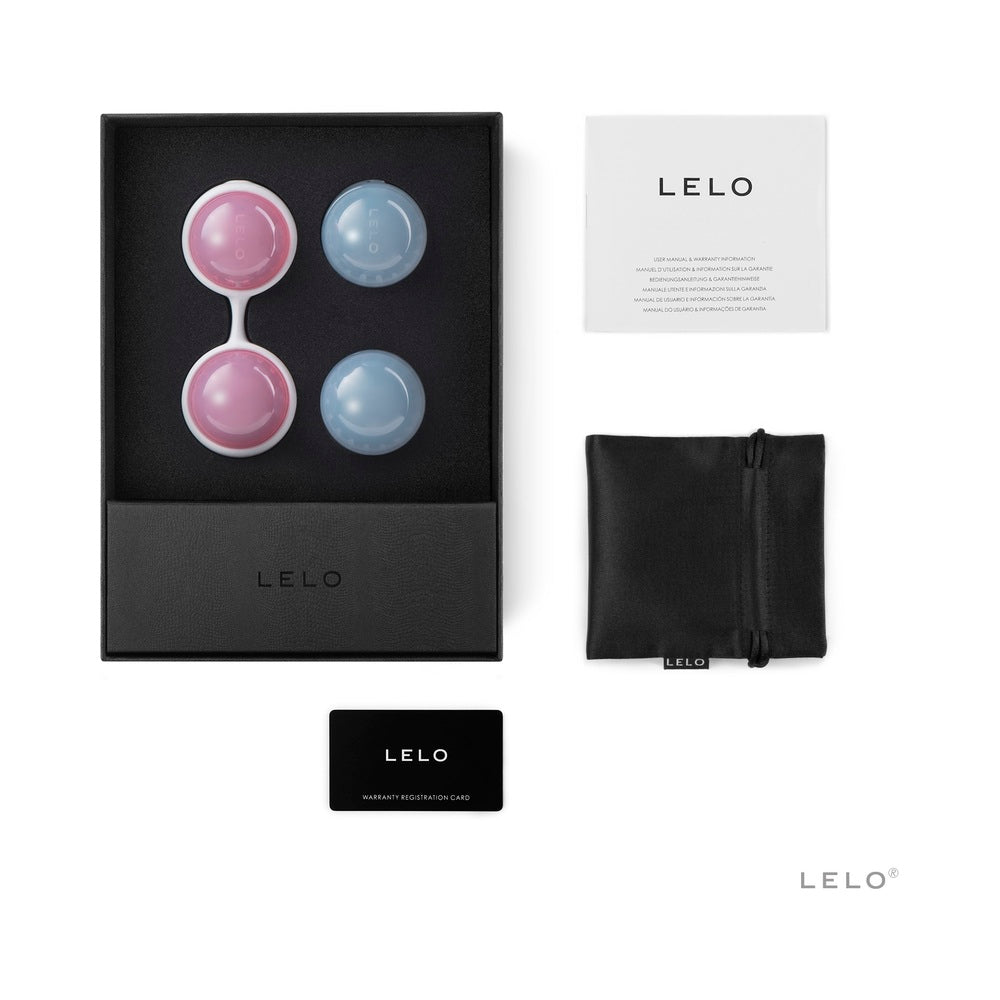 LELO BEADS Mini Kegel Balls Set Blue/Pink - Fantasies Boutique
