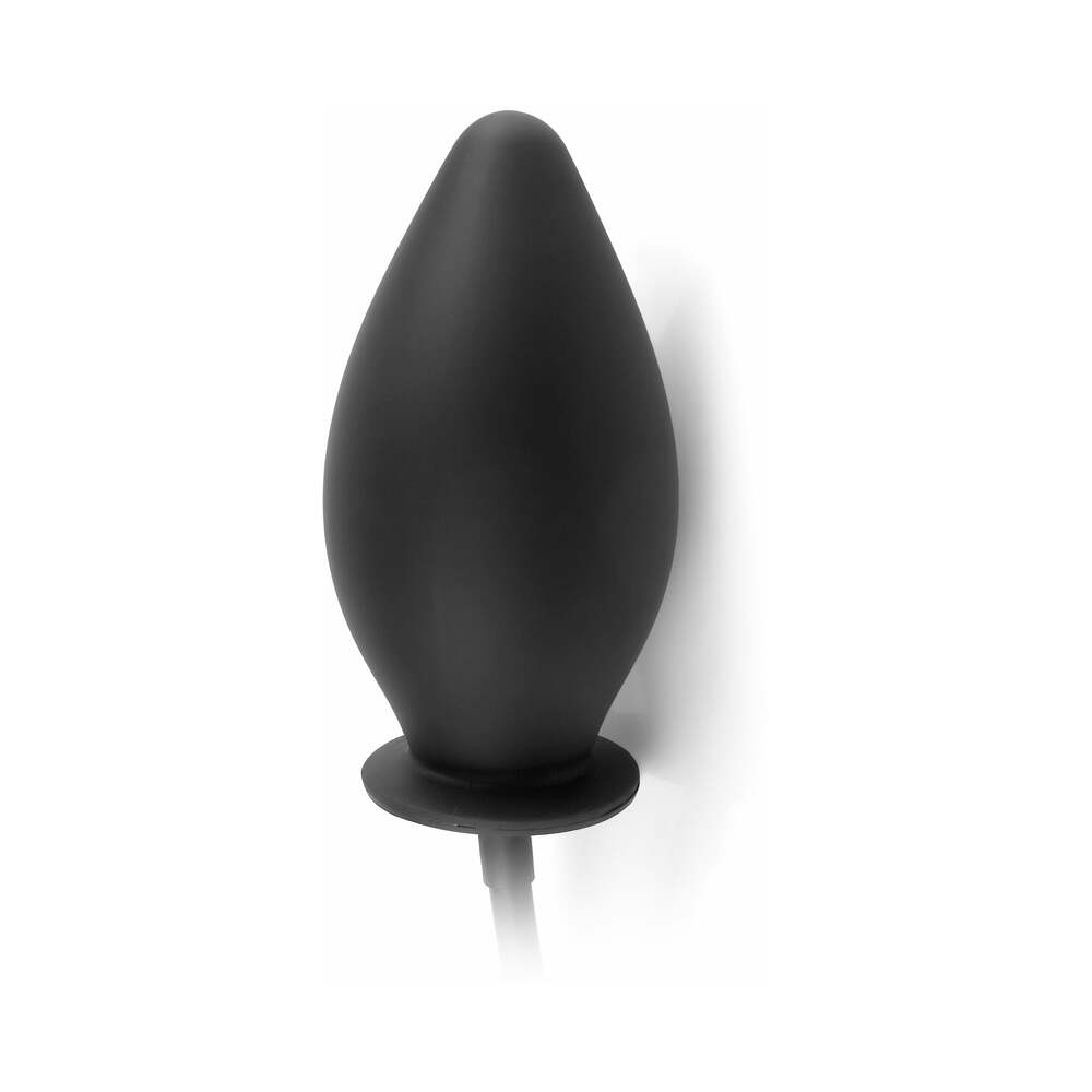 Pipedream Anal Fantasy Collection Inflatable Silicone Plug Black - Fantasies Boutique