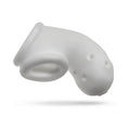 OxBalls Airlock Air-Lite Vented Chastity White Ice