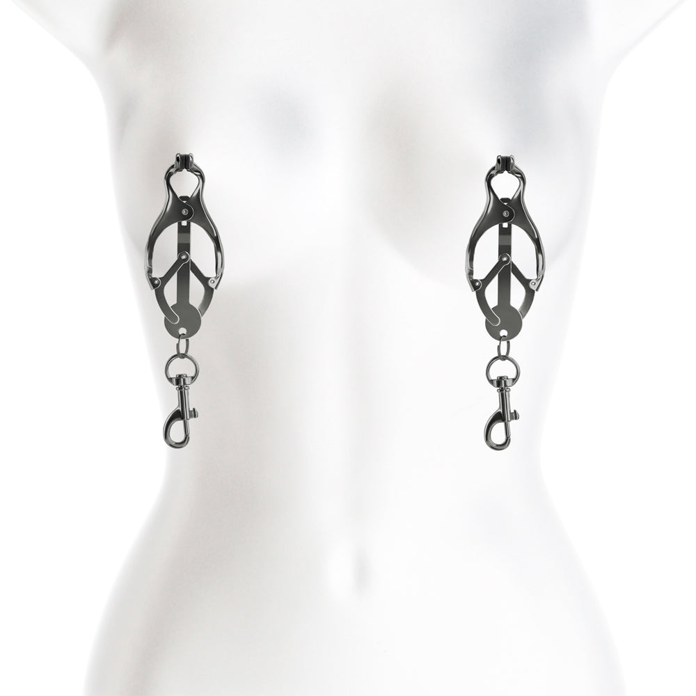 Bound Nipple Clamps C3 Gunmetal - Fantasies Boutique