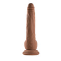 Evolved Thrust In Me Thrusting Vibrating 9.25 in. Dildo Dark - Fantasies Boutique