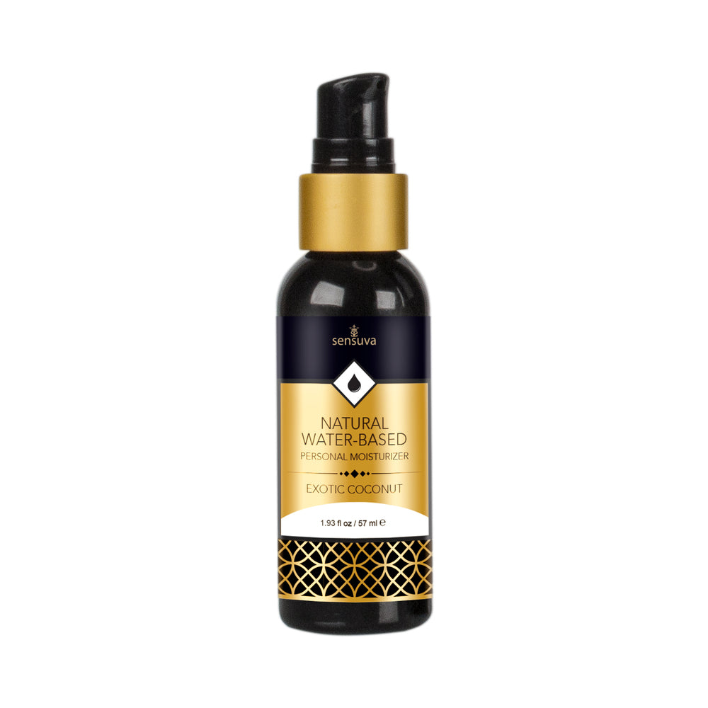 Sensuva Natural Water-Based Personal Lubricant Exotic Coconut 2 oz. - Fantasies Boutique
