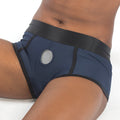 Sportsheets Em.Ex. Fit Harness Navy L - Fantasies Boutique