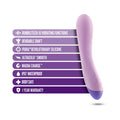 Blush Wellness G Curve Rechargeable Silicone G-Spot Vibrator Purple - Fantasies Boutique