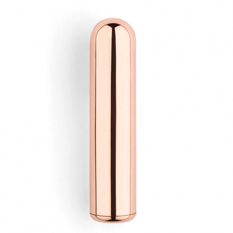 Le Wand Chrome Bullet Rechargeable Vibrator Rose Gold - Fantasies Boutique