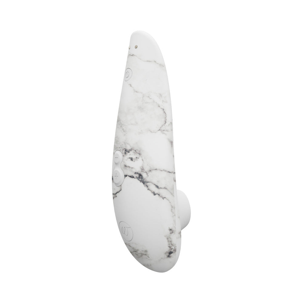 Womanizer x Marilyn Monroe Classic 2 Special Edition Pleasure Air Clitoral Stimulator White Marble - Fantasies Boutique