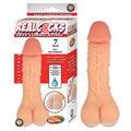 Realcocks Self Lubricating 7in 3-In-1 Masturbator - White - Fantasies Boutique