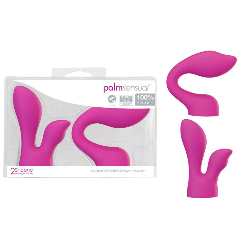 Palm Power Massager Heads Sensual  (Set of 2) - Fantasies Boutique