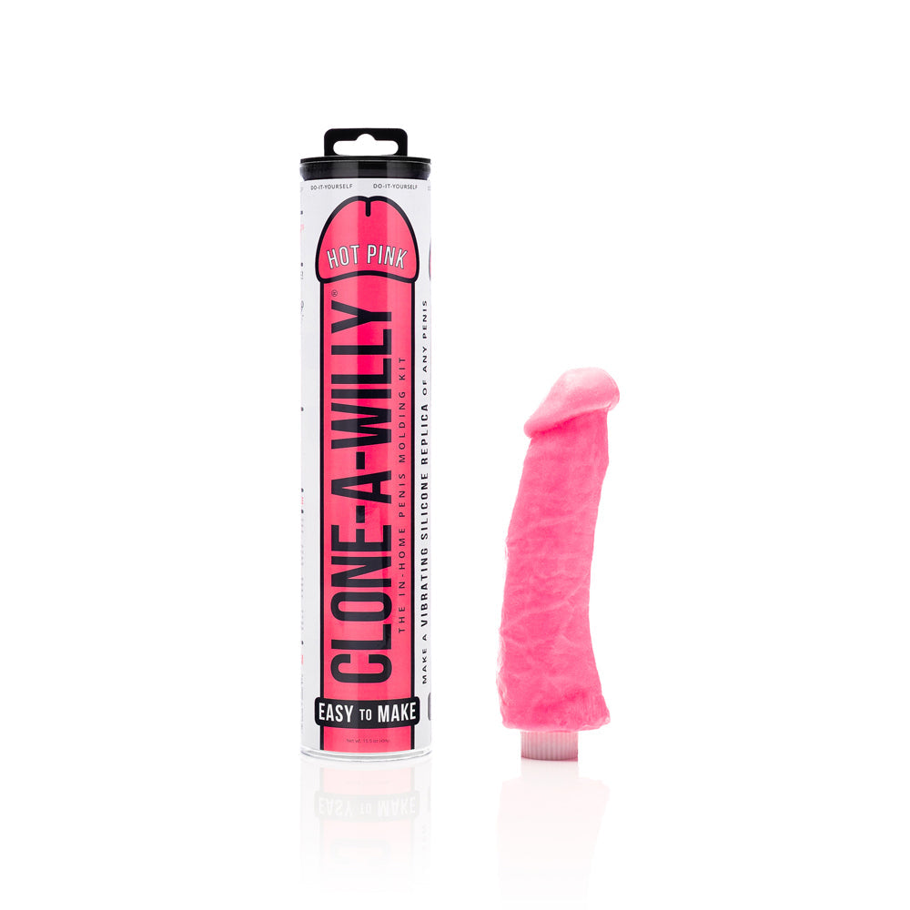 Clone-A-Willy DIY Vibrating Dildo Kit Hot Pink - Fantasies Boutique