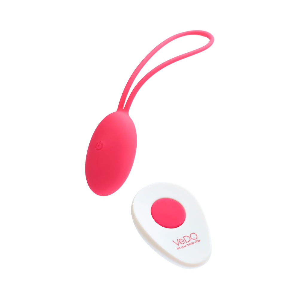 VeDO Peach Rechargeable Egg Vibe - Foxy Pink - Fantasies Boutique